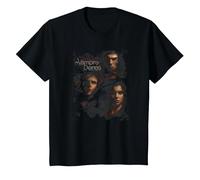 The Vampire Diaries Smokey Veil T-Shirt, Youth, Black, Medium