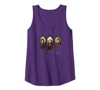 The Vampire Diaries Stained Windows Tank Top, Women, Purple, Small