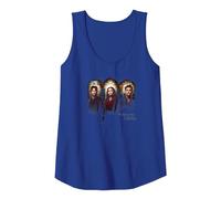 The Vampire Diaries Stained Windows Tank Top, Women, Royal Blue, Large