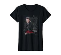 The Vampire Diaries Stefan T-Shirt, Women, Black, Medium