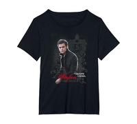 The Vampire Diaries Stefan T-Shirt, Women's Plus, Black, 4X