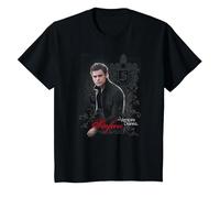 The Vampire Diaries Stefan T-Shirt, Youth, Black, X-Small