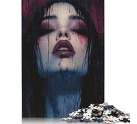 The Vampire Lady 1000 Piece Jigsaw Puzzle for Adults Family Game Teens Jigsaw Puzzle 1000pcs (75x50cm)