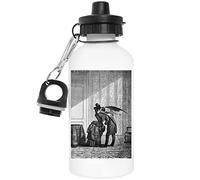 The Vampires Kiss - Max Ernst Reusable White Aluminum Water Bottle Reusable White Water Bottle