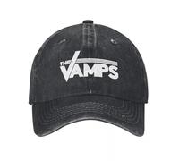 The Vamps British Band Baseball Caps Vintage Distressed Washed Pop Rock Tour Sun Cap for Men Women Outdoor Adjustable Caps Hat