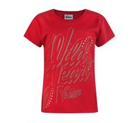 The Vamps Girl's Short Sleeved T-Shirt (Kids Red) in Red | Size: 11-12 Years The Vamps Red 11-12 Years