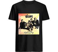 The Vamps Night Day Tour 2018 2019 bolak 15 T Shirt Hoodie for Men Unisex Size L Black