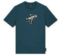 The Vandal 'Derailleur 84' T-Shirt - Petrol / Small