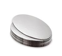 The Vanilla Valley 5" Round Cake Card Board Cut Edge 2mm Thick - Pack of 10