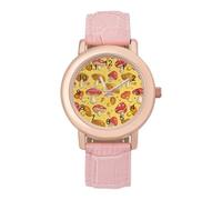 The Various Mushroom Art Womens Watch Digital Wrist Watches Casual Business Wristwatch Ladies