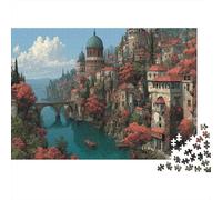 The Vast Hanging Gardens on Lunenburg Mountain in Canada Jigsaw Puzzles Challenge Toy Educational Games Home Decoration for Adults& Teenager Age 14 Years Up 70x50cm/1000pcs