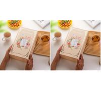 The Vedas Book Of Tea Gift Set | Assorted Tea Bags Gift Box | 12 Exotic Herbal Tea Blends | 4 Units of Each Variety, Net 48 | Best for Corporate Gifting | Tea Gift Hamper (Pack of 2)