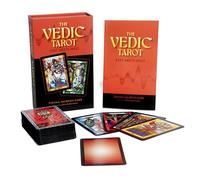 The Vedic Tarot: East Meets West: East Meets West 81 Tarot Cards Fusing Eastern Spirituality with Western Wisdom + In-Depth Guide to Card Meanings (Tarot Kit Box Set with 81 Cards and Guide Book)