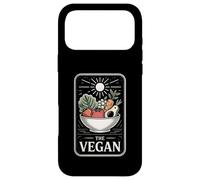 The Vegan Sun-Blessed Produce Bowl Retro Tarot Style Case for iPhone 17 Pro Max