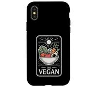 The Vegan Sun-Blessed Produce Bowl Retro Tarot Style Case for iPhone X/XS