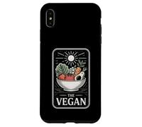 The Vegan Sun-Blessed Produce Bowl Retro Tarot Style Case for iPhone XS Max