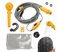 The Vehicle Wash Set Is A Versatile And Electric-powered Cleaning Solution | Portable Shower - 12V Electric Vehicle Wash Set, High-Power Motor, 3.5-5 L/min , Multifunctional Outdoor Car Wash & Pet B