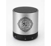The Velocity Complete Quran Speaker With Multiple Translations and Reciters, Remote Control and Built in Bluetooth. (Silver)