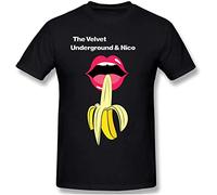 The Velvet Underground Men's Classic Basic Super Soft Cotton T-Shirt Summer (Medium)