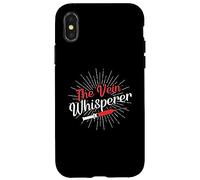 The Ven Whisperer | Phlebotomy Technician | Phlebotomist Case for iPhone X/XS