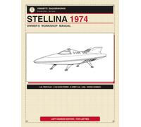 The Vendetti Stellina 1974 Owner's Workshop Manual: A UFO Coloring Book for Adults and Teens - Hand-Drawn Cutaways, Color-by-Code Wiring, Exploded ... (Left-Handed Edition - Designed for Lefties)