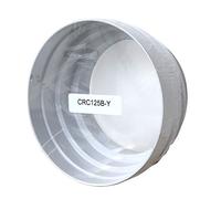The Ventilation CRC125B ABS Reduction Cone M/F from ø 125 to 100 mm. White