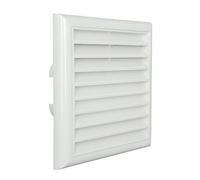 The Ventilation gu1818b-y gu1818b 180 x 180 mm Grid by Fixed Superimpose ABS Flaps, White