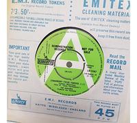 THE VENTURES - THE VENTURES, strawberry fields forever, B side endless dream, LIB 55967, 7" single
