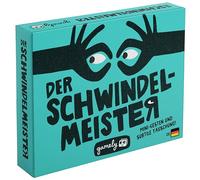 The Vertigelmeister: The Funny Party Game with Mini Gestures & Bluff - Pocket Sized Perfect for Adults, Teens & Families!