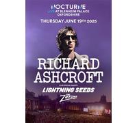 The Verve Ashcroft 2025 Blenheim Palace A3 A4 Print Poster Wall Art Home Decor Album Gift Present Photo Living Room Dining Room Bedroom Concert Gig Unframed Music Band (A4)