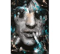 The Verve Ashcroft Art Print - Unique Britpop Inspired Wall Art | 90s Rock Music Poster | Indie Rock Home Décor Gift for Indie Fans. Many Sizes Richard (A2 Unframed)