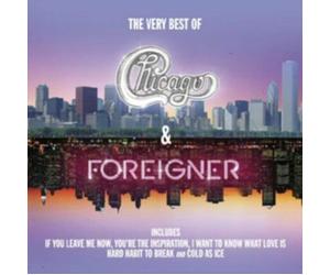 THE VERY BEST OF CHICAGO & FOREIGNER THIRTYTWO 32 TRACK LISTINGS AUDIO CD New