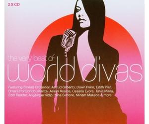 THE VERY BEST OF WORLD DIVAS - EDITH PIAF, NINA SIMONE, MIRIAM MAKEBA 2 CD NEW