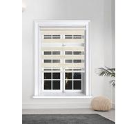 Zebra Roller Blind Linen 180 x 165 Cm, Cream