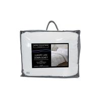 Hotel Collection Luxury Like Down 100% Cotton Cover 15.0 Tog Duvet One Colour