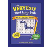 The VERY Easy Word Search Book: Large Print | 200 puzzles | 8.5x11 inches | Low-Stress | Full Solutions | Made for Seniors, Beginners, Students | ... | Travel (The VERY Easy Puzzle Collection)