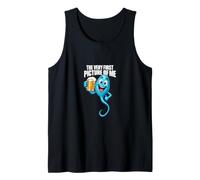 The Very First Picture of Me Funny Beer Tank Top