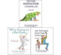 The Very Hungover Caterpillar, We're Going on a Bar Hunt, The Teenager Who Came to Tea 3 Books Collection Set