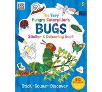 The Very Hungry Caterpillar's Bugs Sticker and Colouring Book (Paperback) - Eric Carle Book