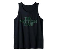 The Vet Tech Club - Veterinarian - Vet Tech Degree Tank Top
