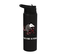 The Vibe is Feral Stainless Steel Insulated Water Bottle