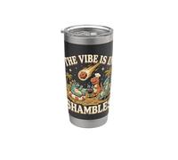 The Vibe is in Shambles Stainless Steel Insulated Tumbler