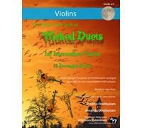 The Vibrant Violin Book of Wicked Duets for Intermediate Violins: 13 freakily fun duets arranged especially for two intermediate violinists (Violin Duets for Intermediate Players)