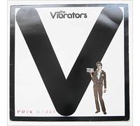 The Vibrators - VIBRATORS - PURE MANIA LP AUTOGRAPHED BY KNOX & EDDIE [18551]