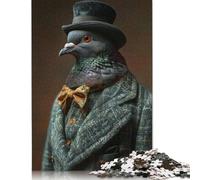 The Victorian Pigeon Jigsaw Puzzles Puzzles for Adults Kids. 1000 Pieces Impossible Challenge Toy Educational Game Home Decoration for Adults& Kids Age 14 Years Up 1000pcs (40x28cm)