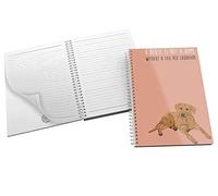 The Victorian Printing Co - A House is Not A Home Without A Fox Red Labrador - Original Illustration - Notebook