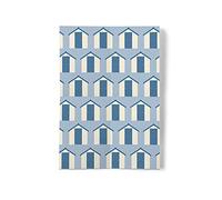 The Victorian Printing Co - Beach Huts - Large Seaside Wrapping Paper, 1