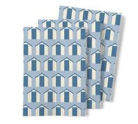 The Victorian Printing Co - Beach Huts - Medium Seaside Wrapping Paper, 3