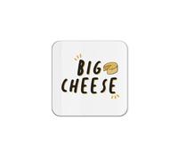 The Victorian Printing Co - Big Cheese - Funny Office Manager Single Coaster