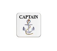 The Victorian Printing Co - Captain - Sailing Single Coaster